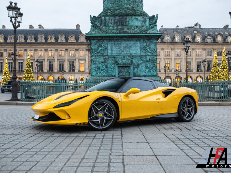 Ferrari F8 Spider Jaune Vendôme