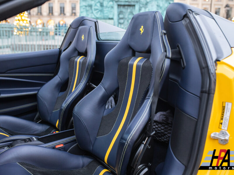 Ferrari F8 Spider Jaune Vendôme