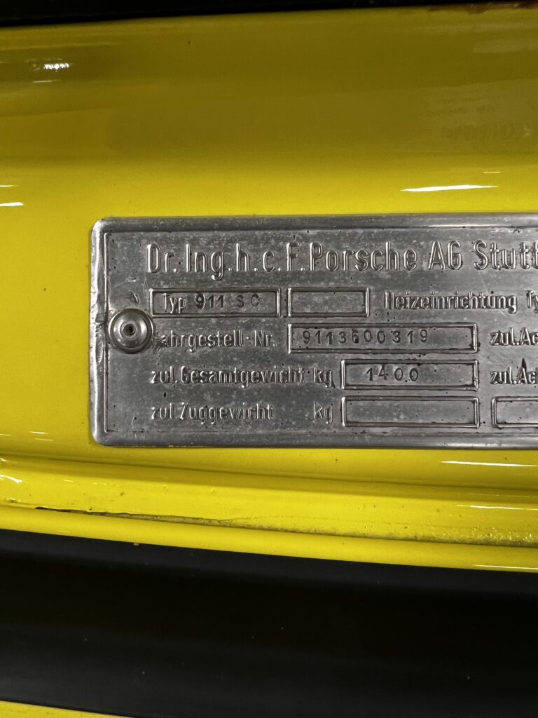 PORSCHE 911 2.7 RS