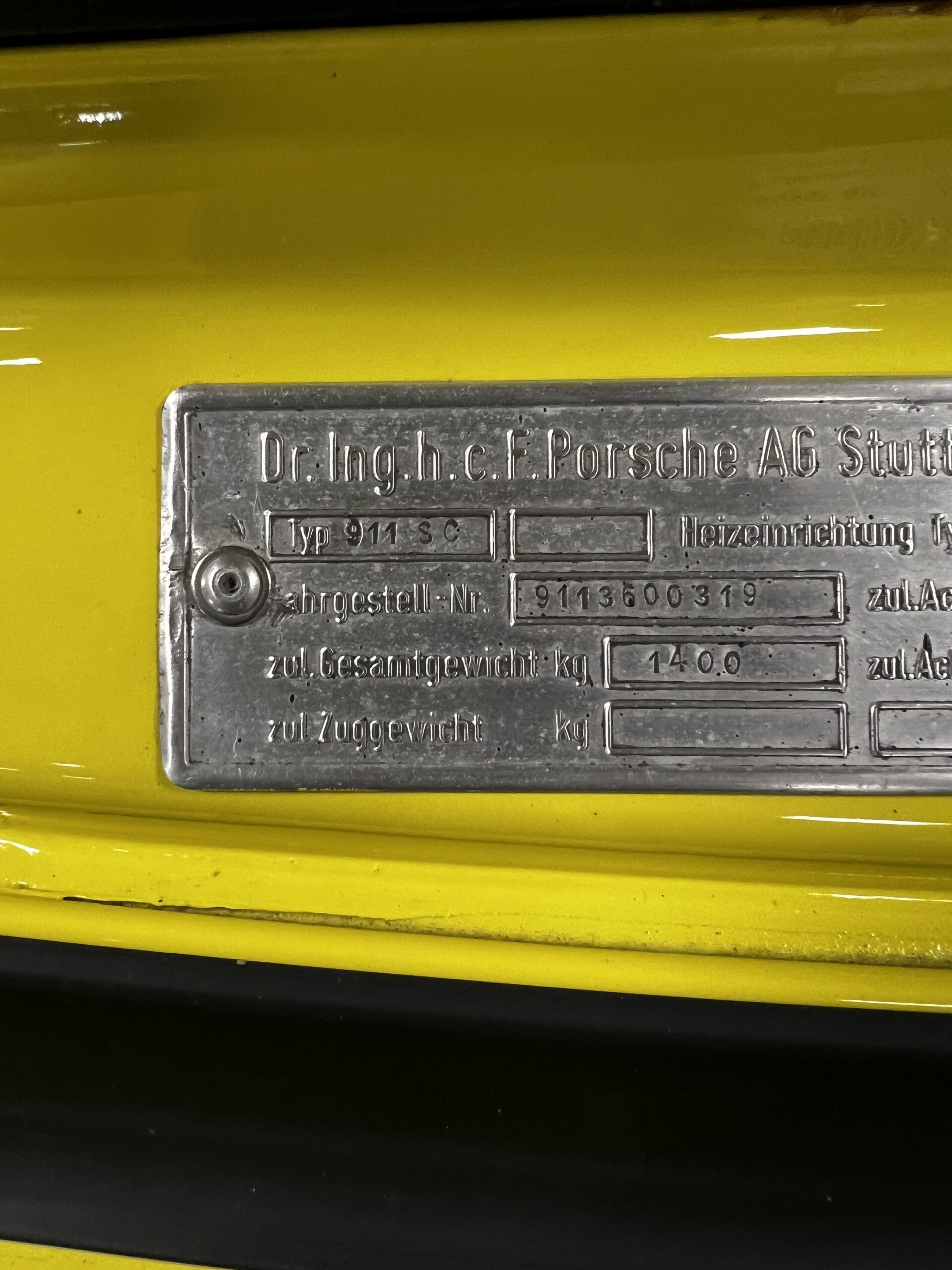 PORSCHE 911 2.7 RS