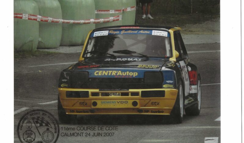 RENAULT 5 ALPINE TURBO GROUPE F