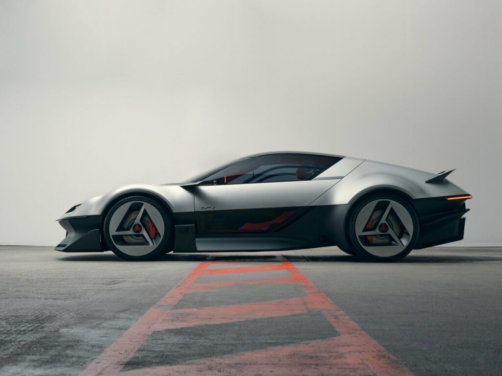 Alpine A310 Vision vue de profil